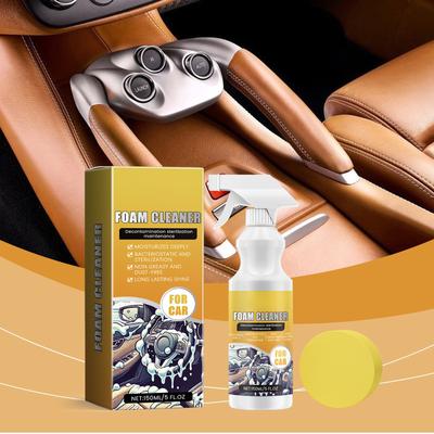 Araba Çok Amaçlı Köpük Temizleyici Ev Çok Amaçlı Dekontaminasyon Araba İç Temizlik Bakımı 150ml