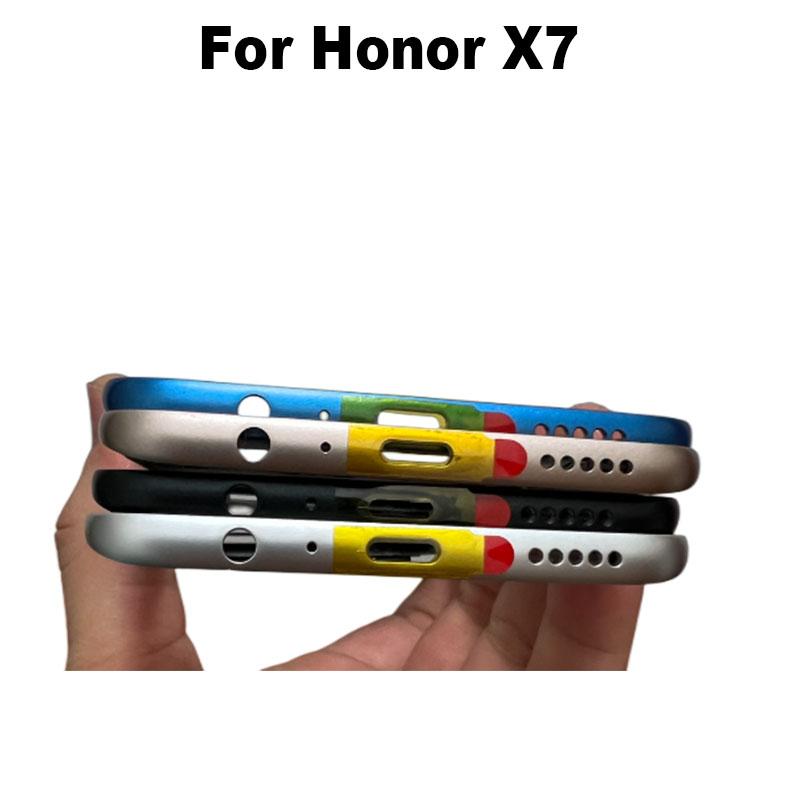 Telaio Centrale Per Huawei Honor X7 Cornice Anteriore Alloggiamento Lcd Posteriore Supporto Piastra Posteriore Telaio CMA-LX2