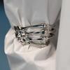 Arm Ring Bracelet Dark Style Adjustable Skull Hand Wristband Clothes