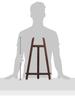 HAKUBA Wooden Easel X005, Brown, for Picture Frames, Exhibitions, Signs, and Decorative Displays (FWESL-X005BR) (Product Number: 4977187509960)