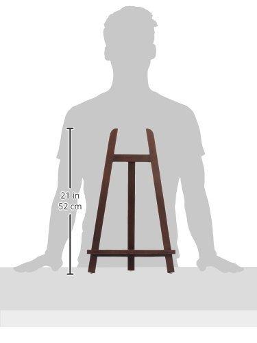 HAKUBA Wooden Easel X005, Brown, for Picture Frames, Exhibitions, Signs, and Decorative Displays (FWESL-X005BR) (Product Number: 4977187509960)