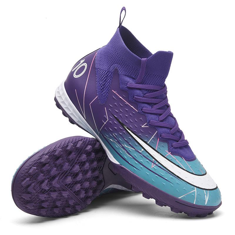 Amazon football shoes new youth adult outdoor training sports football shoes size 35-46