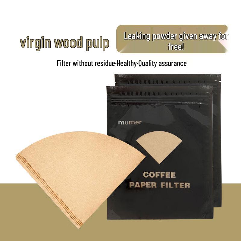 Fan-Shaped Coffee Filter Papers