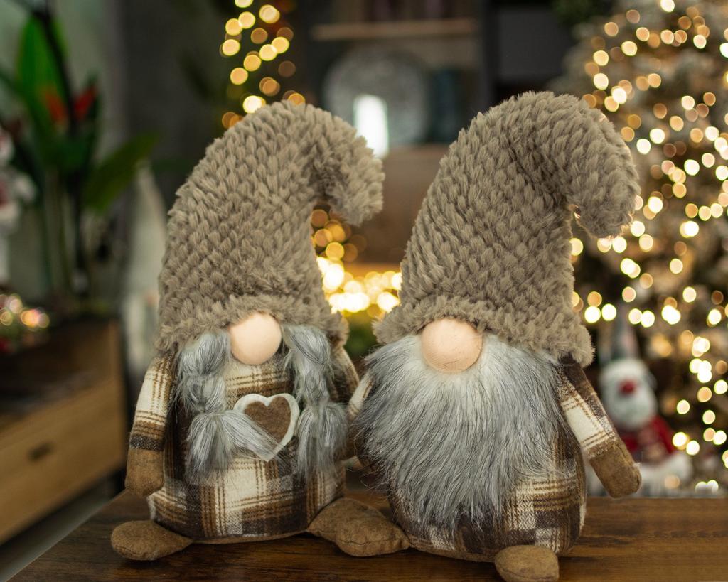 Gnome Dwarf As A Gift Christmas Santa Claus Gnome Big Pair Of Dwarves Jumihome