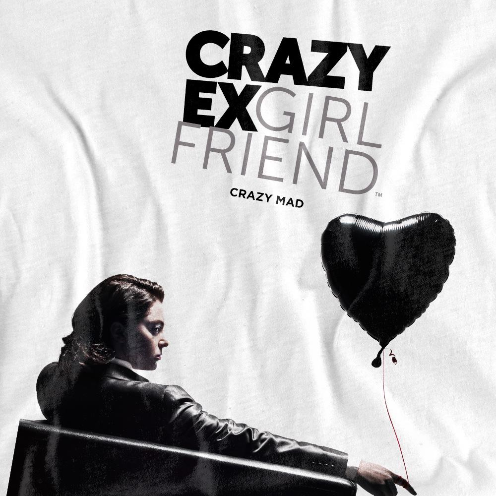 Crazy Ex-Girlfriend Mens Crazy Mad T-Shirt