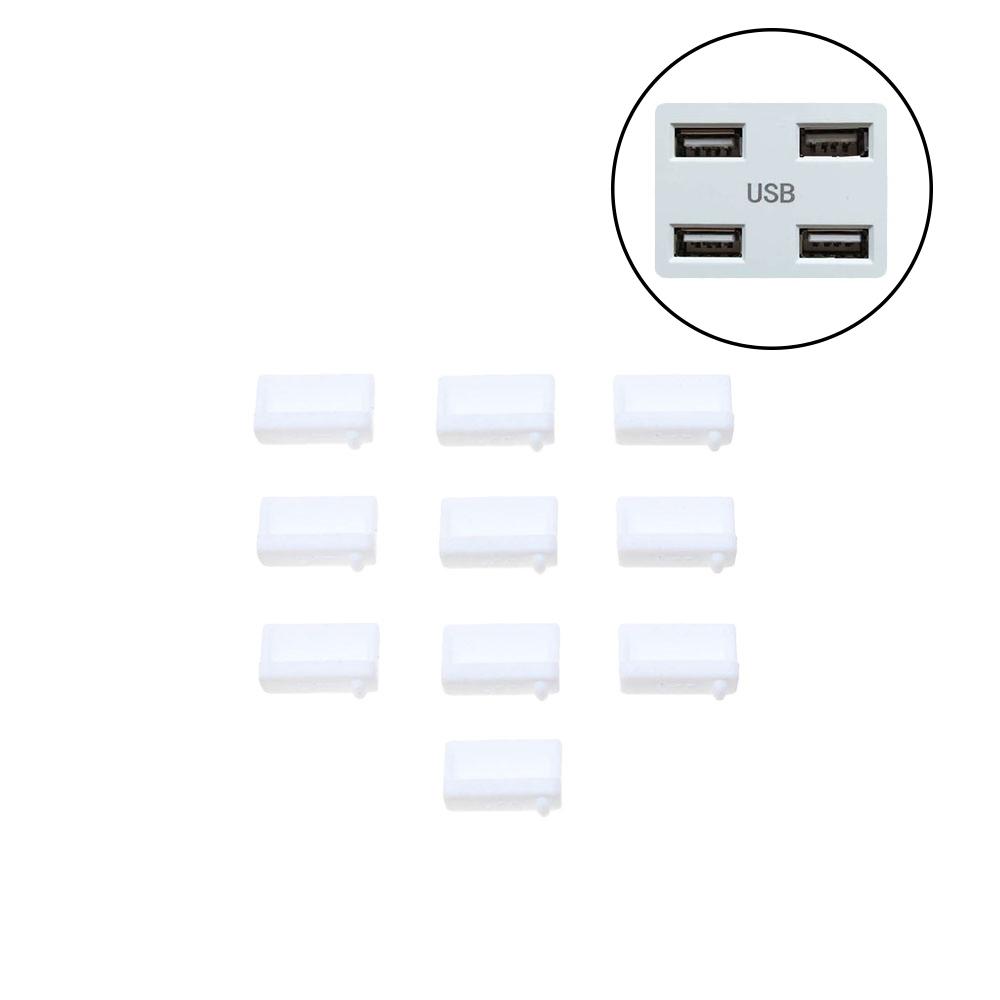 Silicone world 10PCS Silicone Type-C Dust Plug USB Charging Port Protector for Samsung Huawei Smart Phone Accessories Dust Plug