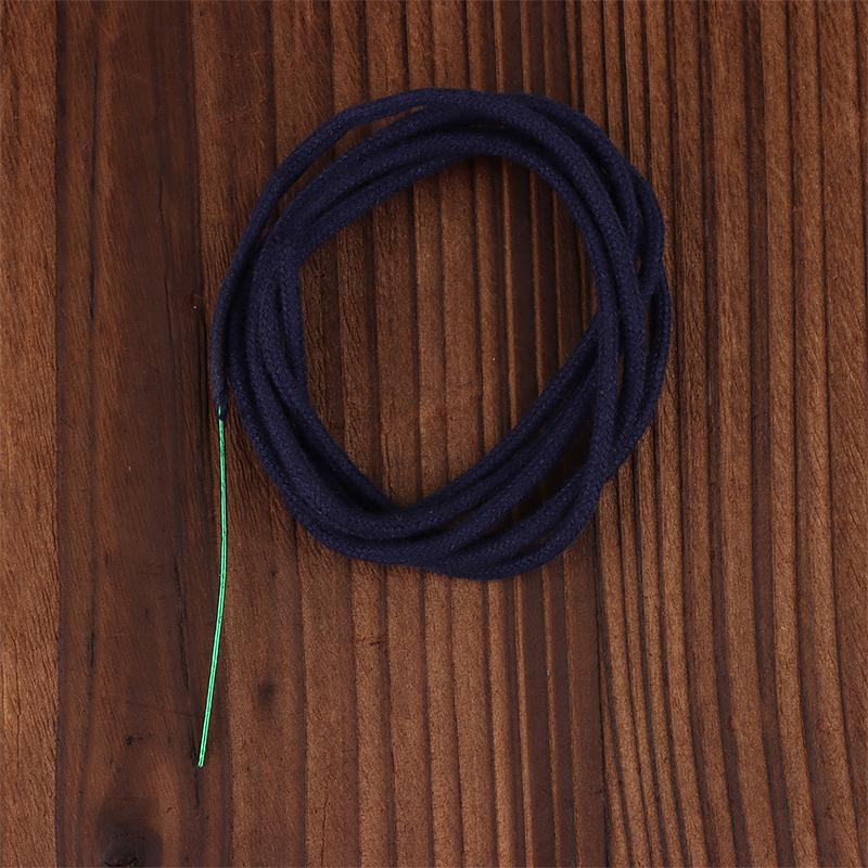 

100 см довгі гноти з чистої бавовни з голкою для Z запальнички та більшості бензинових запальничок, замінні ремонтні аксесуари темно-синього кольору