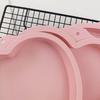 45085 Zoll Form wiederverwendbare runde Liebes-Herz-Mousse-Silikon-Kuchenform Backen