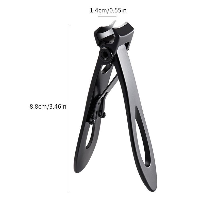 D501 Stainless Steel Cuticle Nipper & Hangnail Remover Set - Gray Manicure Tool