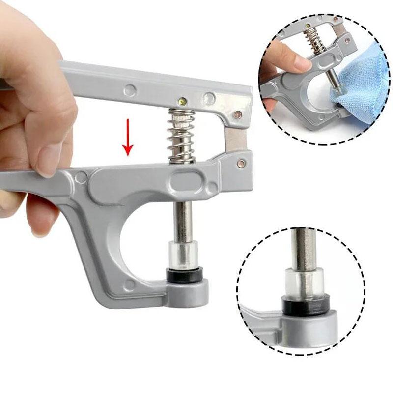 Clește de fixare în formă de U pentru nasturi, kit T5, rășină plastică, buton de presă, știft de pânză, mașină de presă DIY, instrument de cusut