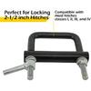Hitch Tightener Anti Rattle Stabilizer for 2-1/2" 1.25" To 2" Hitches