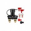 Master Battery Disconnect Switch Rotary Cut Off Isolator Copper Terminal For Car Truck Marine Boat Vehicle Power Protection