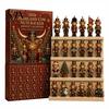 Balcony Hanging Pendant Heritage Acrylic Advent Calendar, Decorative Ornament, Durable Lightweight Christmas Calendar Blind Box for Home Bedroom