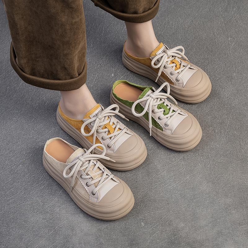 Comfortable Slip-On Platform Sneakers for Women Adjustable and Breathable Casual Shoes for Summer