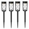 4PCS Solar Lights Outdoor Waterproof Solar Garden Lights Pathway Lights for Your Garden Landscape Path Driveway Walkway Christmas Halloween Decor