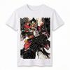 Hightop Einhorn Gundam Kurzarm T-Shirt Anime-bezogene Merchandise für Kinder und Eltern Sommerkleidung