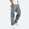 Pantaloni da lavoro da uomo cargo con coulisse