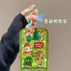 Applicable to Apple 15 mobile phone case iPhone16promax Christmas doll 13 flip mirror 11/12 silicone 17