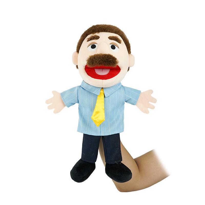 Family Hand Puppets: Plush Toys for Parent-Child Interaction and Kindergarten Role-Playing