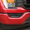 Car Front Fog Light Cover Trim Fog Lamp Decoration Guard for Ford F150 2021 Up Accessories Smocked Black