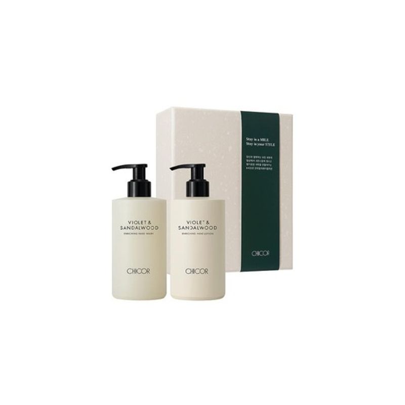 

CHICOR COLLECTION (One Mile Away Collection) Violet & Sandalwood Hand Care Set (2 types) 001_Violet and Sandalwood Set