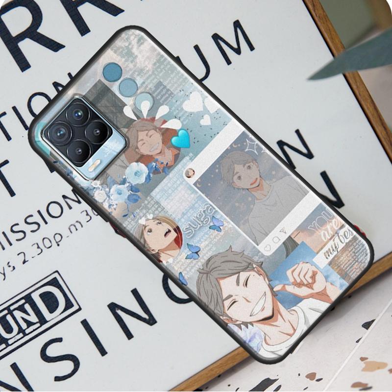 Pouzdro na telefon Haikyuu Sugawara Koushi pro OnePlus 9 Pro 8T 9R Nord 2 pro Realme 6 7 8 Pro 8i GT Master GT Neo 2 C21
