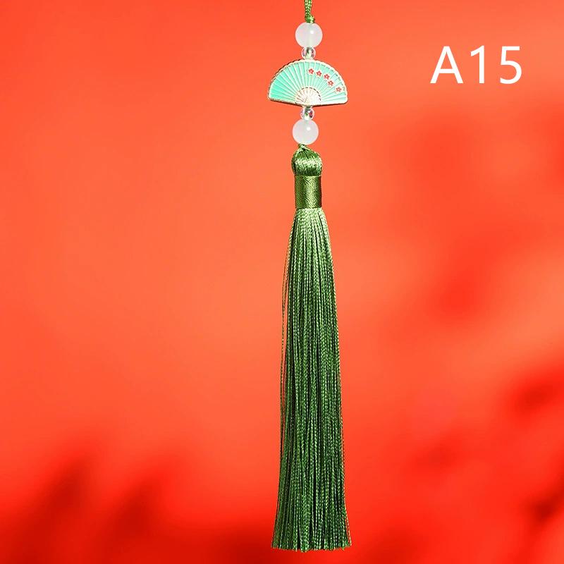 5Pcs Fan Tassels Bookmark Tassels Silky Handmade Soft Craft Tassels With Loops For Diy Crafts Jewelry Making Party Decor