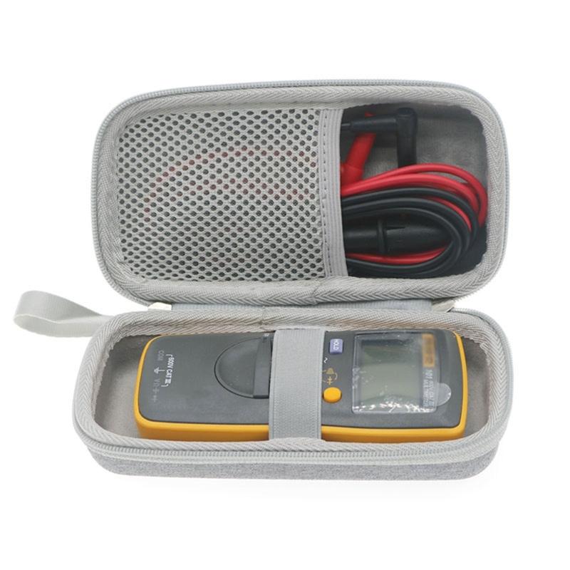 Protective Shell for F101 F106 F107 Storage Bag Multimeter Case Shockproof Carrying Case Zipper Pouch Portable