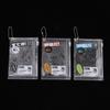 1Pc 3Inch Transparent Candy Bag Kpop Card Sleeves With Zipper Pvc Photocard Holder Props Badge Card Films Game Cards Protector