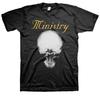 Authentic Ministry The Mind Is A Terrible Thing To Taste X-Ray Skull Band Shirt