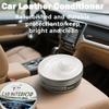 Premium Interior Restore Wax – Revives Faded Dashboards & Seats, UV Protection & Anti-Crack Formula, Safe for Leather/Plastic