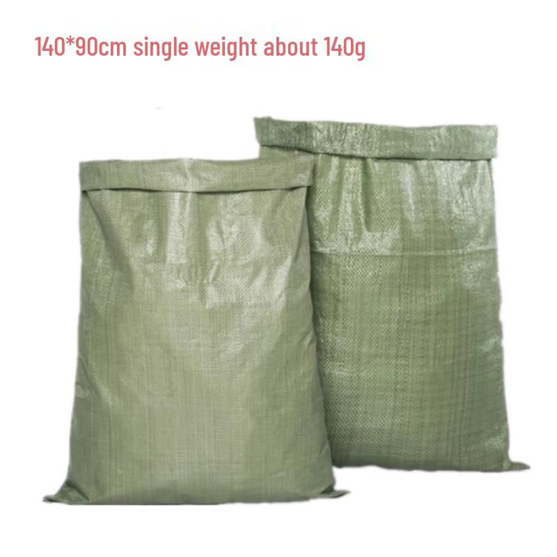 AVADEN Heavy-Duty Large Green Woven Packaging Bags