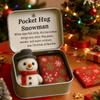 Christmas Pocket Hug Gift Handmade Felt Doll in Box Little Pocket Hug with Gift Card Thoughtful Gift for Friends Family W3E4