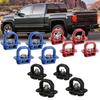 Rote/Blaue/Schwarze Ladeflächen-Seitenwand-Anker 4er-Set Zurrösen-Anker für Chevy Silverado Pickup-Anker Ladefläche Einfach zu bedienen