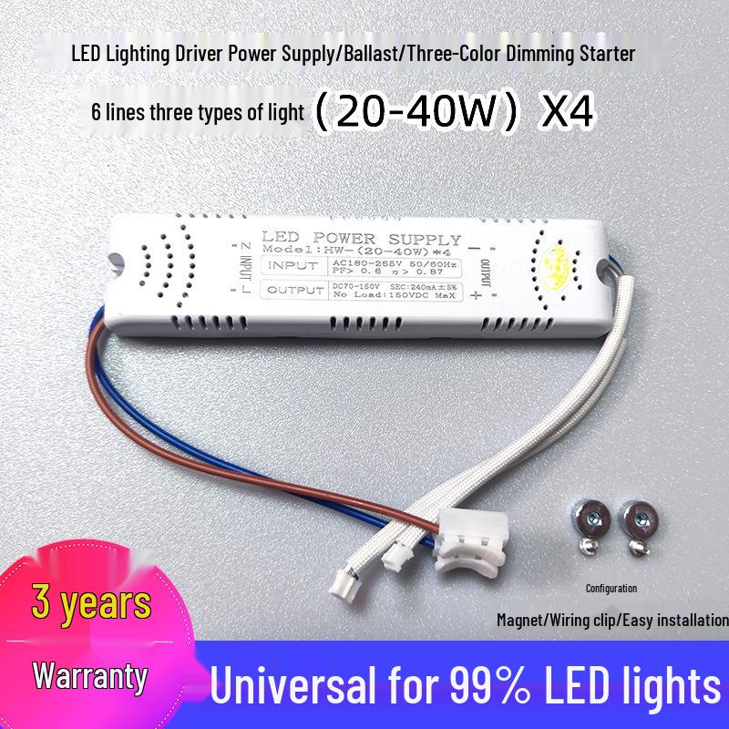 Universal LED Driver for Three-Color Ceiling Panel Light