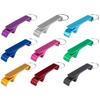 5Pcs Beer Opener Keychain Metal Bottle Opener Key Ring Chain Aluminum Pocket Bar Soda Beverage Beer Personalise  Bottle Openers