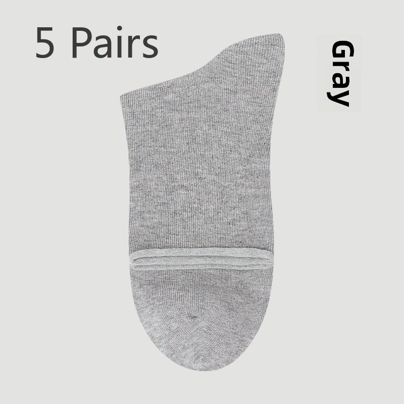 5 Pairs Socks Midtube Socks Women's Socks Women's Autumn and Winter Cotton Socks Maternity Color Socks