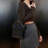 Fashion Funny Design Sense PU Shoulder Bags High Quality Rivets Personality Bags 2026 Hot Sale Europe and America Style Bags