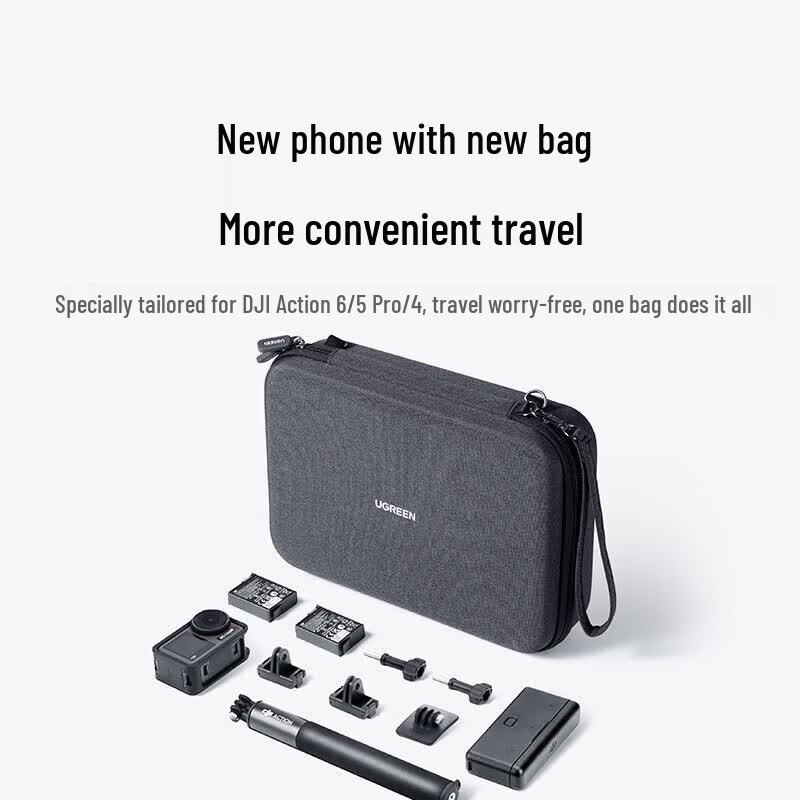 Ugreen Protective Hard Shell Case for DJI Action Cameras