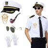 Retros Air Hostesses Hat Kit Elegant Beret Hat Airline Attendant Costume Hat for Women, Cosplay and Festival Costumes