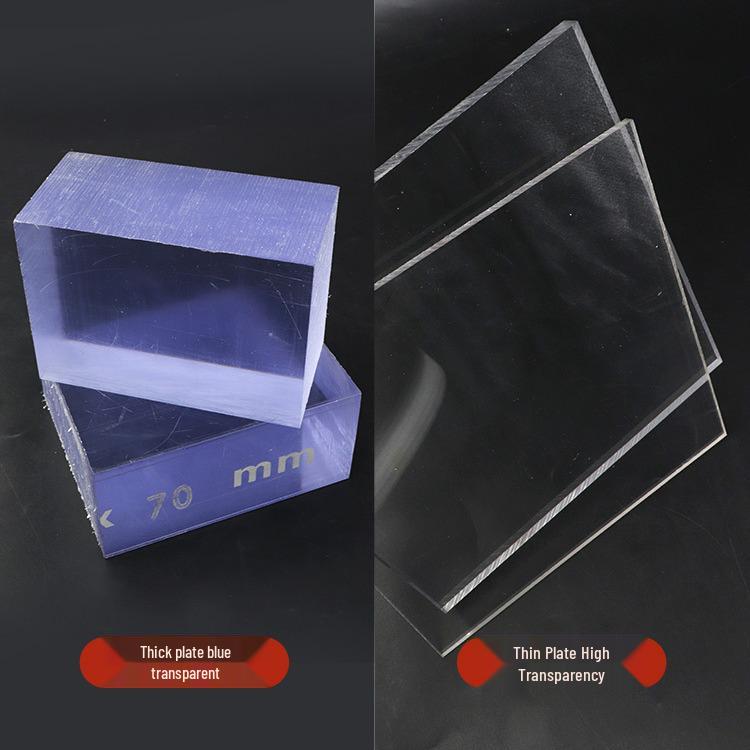 

Clear Polycarbonate Board: Durable 3-5mm Transparent Plastic for Engraving & Processing