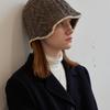 ALLINCOMPLETE Triple Cable Knit Bucket Hat (6 Colors)