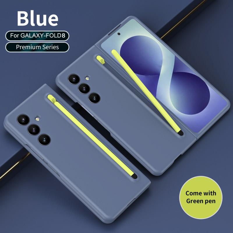 Galaxy Z Fold8 Ultra Protective Case With S Pen Slot Full Coverage Shockproof PC Cover Fold7 Fold6