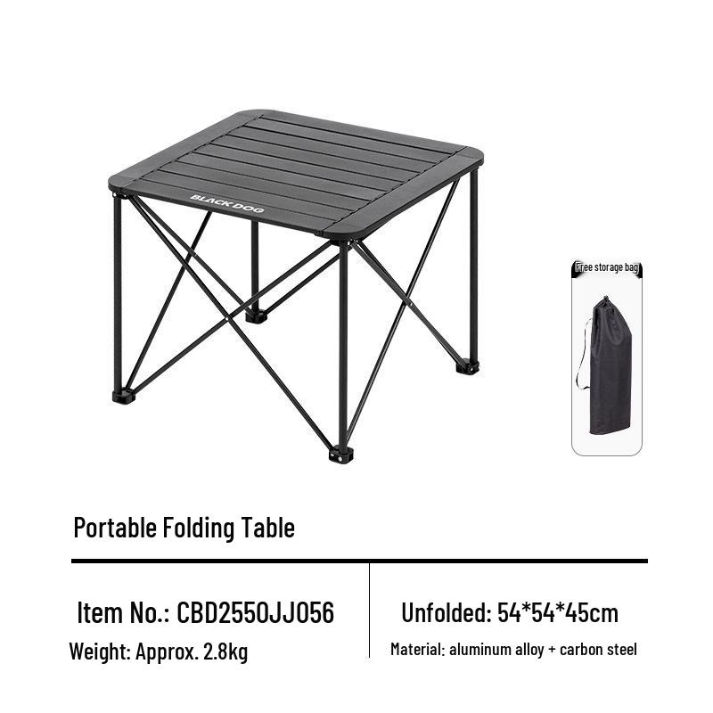 Blackdog Aluminum Alloy Roll-up Camping Table