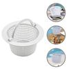 Pool Strainer Basket In-Ground Pool Skimmer Basket 2x Replacement Drain Filter Cleaning Tools For Lawn Garden Spa Debris Removal