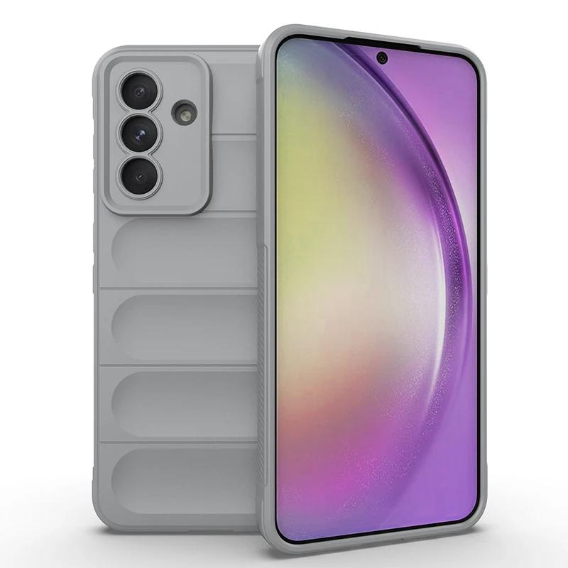 Case For Samsung Galaxy S25 S24 S23 S22 S21 Note 20 Ultra Plus S24FE S23FE S25Edge Luxury Silicone Shockproof Back Cover Coque