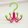 6pcs Portable Rotating Hook Space-Saving Multi-Functional Hooks Hat Tie Bag Hook  Home Storage