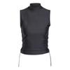 Originals Ruched 3-Stripes Crop Top Black Women IW5506