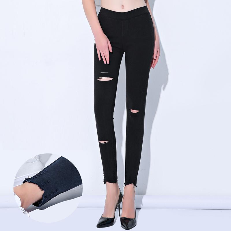 distressed leggings plus size