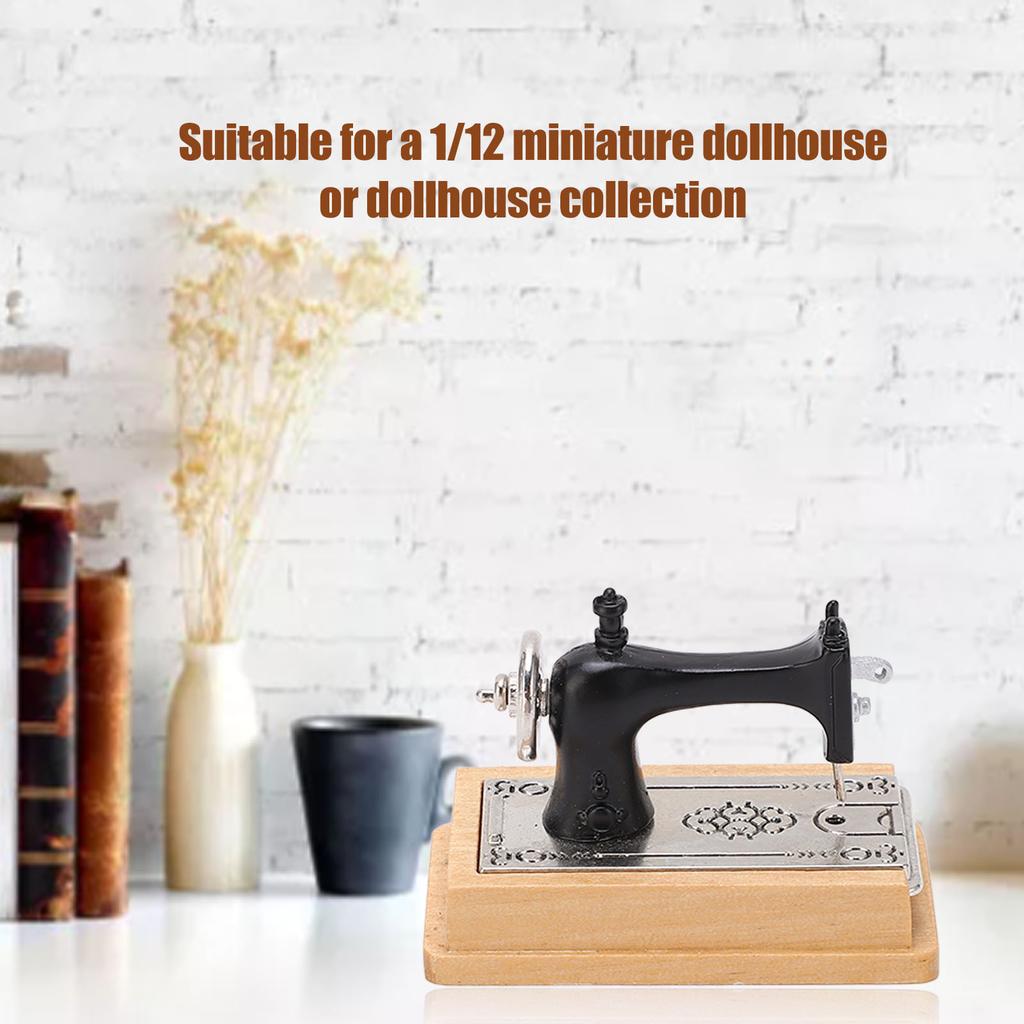 ature Sewing Machine Vintage   Lifelike 1Celsius12   Sewing Machine Model for Decoration